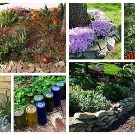 ako oddeliť záhon od trávnika