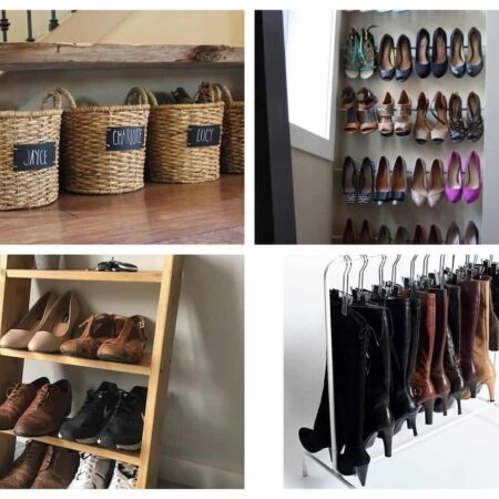 Nápady na uskladnenie topánok