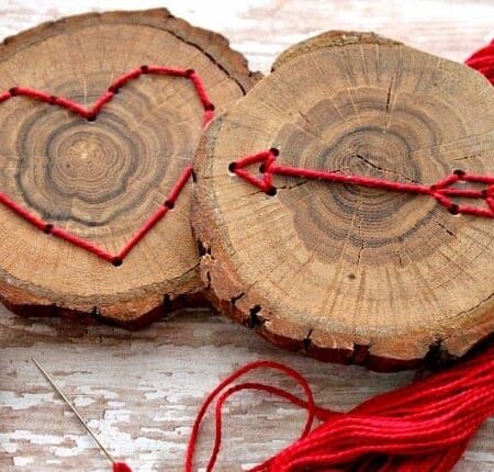 Úžasne inšpirácie z drevených kruhov