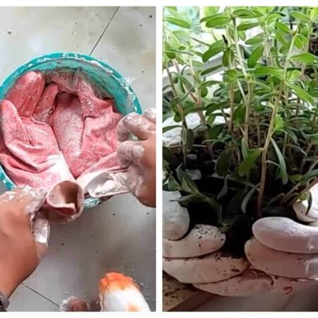 Vyrobte si kvetináč.