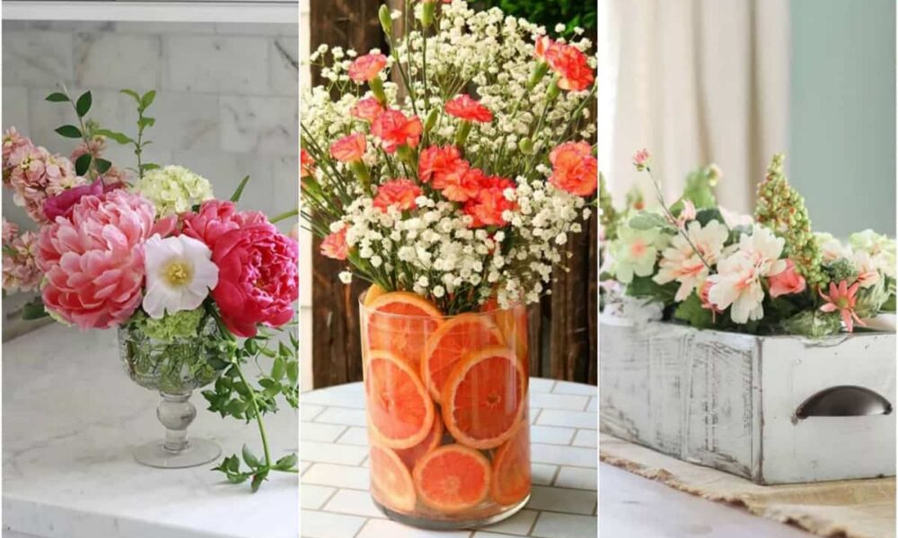 Kreatívne nápady na aranžovanie kvetín z vašej záhrady