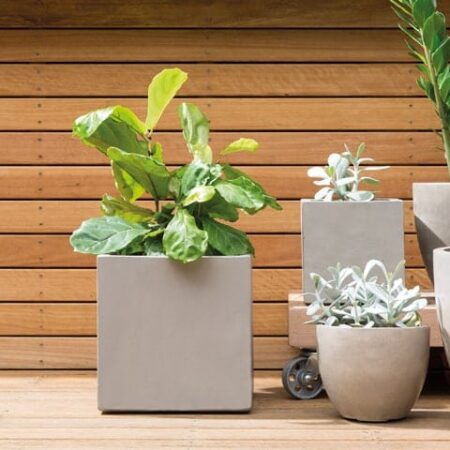 ako si vyrobiť betónový kvetináč