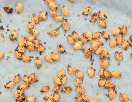 lahodné tekvicové jadierka