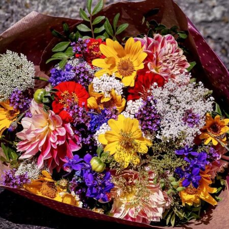 ako skrášliť baliaci papier na kvety