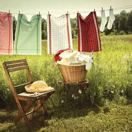 Ako zmäkčiť bielizeň sušenú prirodzeným spôsobom