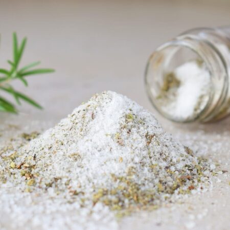 Bylinková soľ s rozmarínom a limetkou