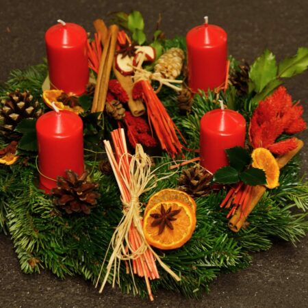 Krásny adventný veniec, takto si ho vyrobíte doma
