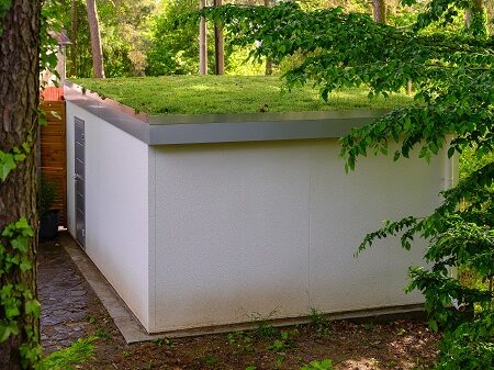 Zelená strecha na garáži – moderné ekologické riešenie