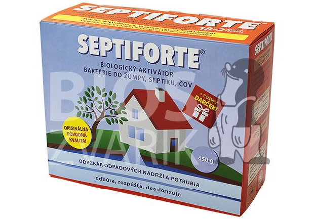 Bakteriálne prípravky SeptiForte a Septonic: Ekologické – ekonomické – efektívne