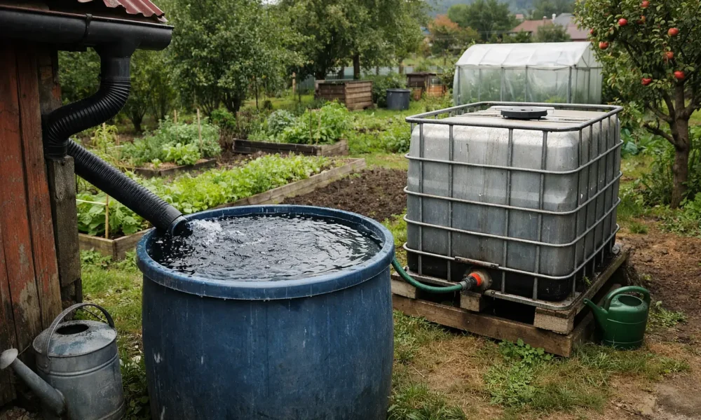 Zber dažďovej vody: čo sa oplatí vedieť