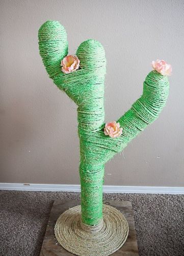 Škrabadlo v tvare kaktusu. 
